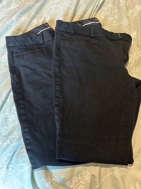 TWO pairs Banana Republic Black Women's Dress Pants - SLOAN